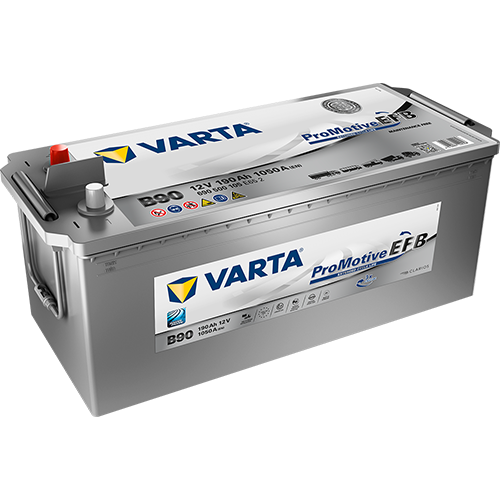 Varta Promotive EFB 690 500 105 b90 190 ah op Varta Promotive EFB